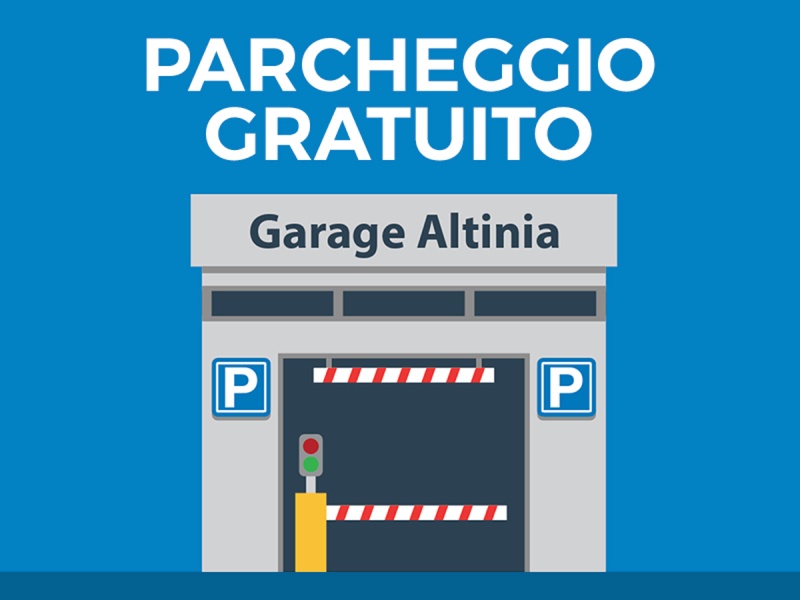 Parcheggio gratuito!